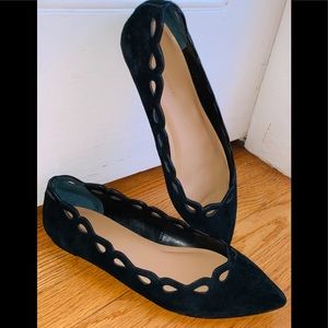 Ballerina leather flats- like new